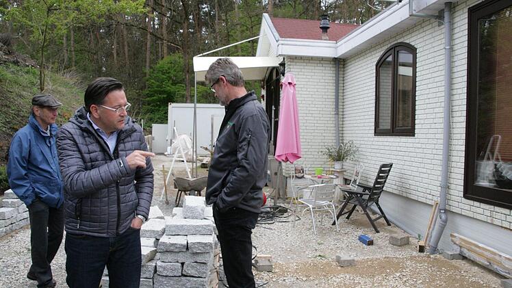 Um dieses transportable Haus drehte sich die Diskussion im Bauausschuss. Foto: Sylvia Hubele