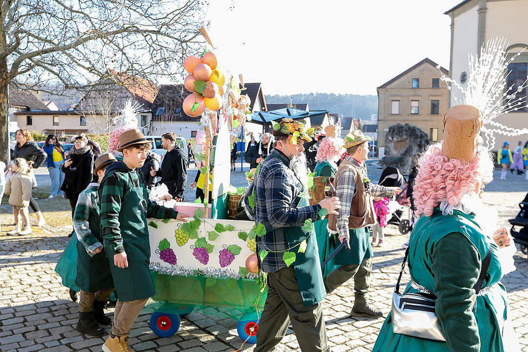 Fasching in Sand am Main!