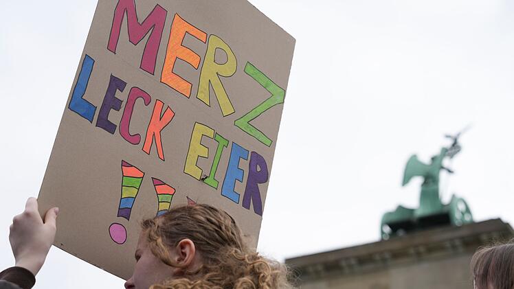 Schulstreik gegen Wehrpflicht - Berlin