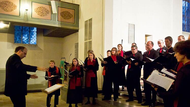 Unter dem Motto "Schall und Raum" gestalteten die Gäste aus Hamburg ein überaus anspruchsvolles Konzert in Coburg. Foto: Jochen Berger