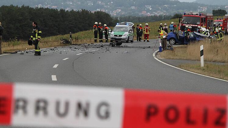 Die Unfallstelle war großräumig abgesperrt. Foto: Jürgen Gärtner