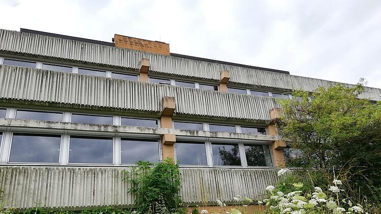 Das alte BBZ soll nach Vorstellungen des Münnerstädter Klimamanagers ein Leuchtturmprojekt in der Region werden.Foto: Heike Beudert