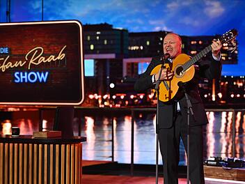 Stefan Raab hatte in seiner RTL-Show Lust, "etwas Italienisches" zu spielen.