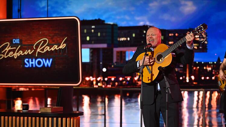 Stefan Raab hatte in seiner RTL-Show Lust, "etwas Italienisches" zu spielen.