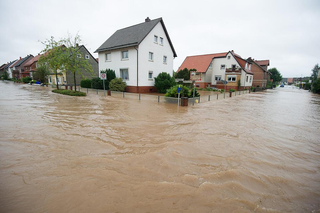 Dauerregen: Hochwasser in Teilen Deutschlands
