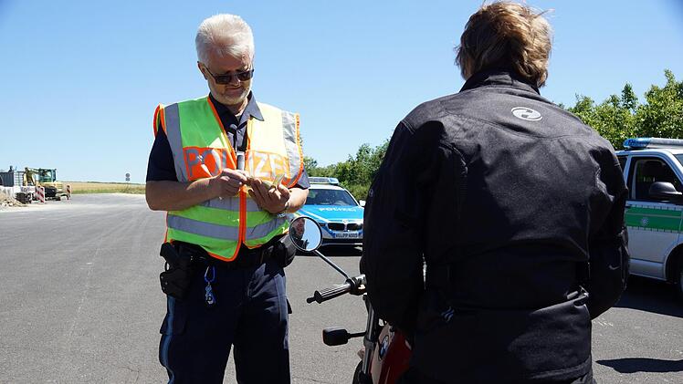 Motorrad-KontrollaktionFoto: Arkadius Guzy