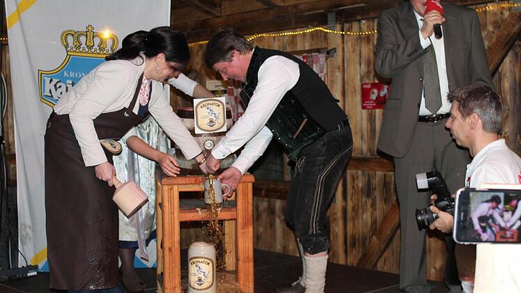 Beim Kronacher Derbleck'n. Foto: Mariell Dörrschmidt