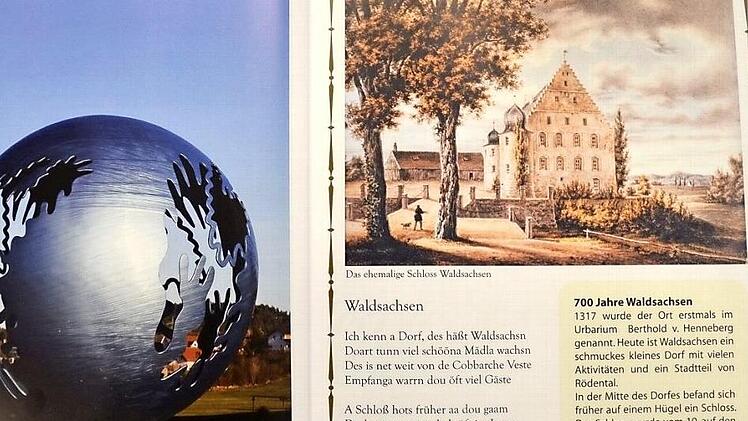 In seinem neuen Band erzählt der Schmidt's Hermann, wie es früher war, und zeigt in Bildern von Werner Koch auch, wie es heute ist. Um beides ranken sich seine "G'schichtla und Gedichtla". Repro: Rainer Lutz