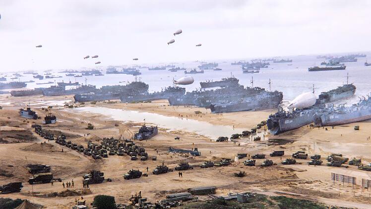 Am 06. Juni 1944 landeten die Alliierten mit 150.000 Soldaten in der Normandie. Es war der Beginn vom Ende des Krieges.