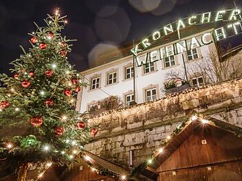 Die "Kronacher Weihnacht" ist bis 2017 vergeben. Foto: Archiv/Hendrik Steffens