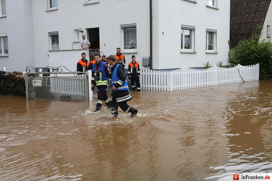 Hochwasser Landkreis Bamberg III - Oberhaid