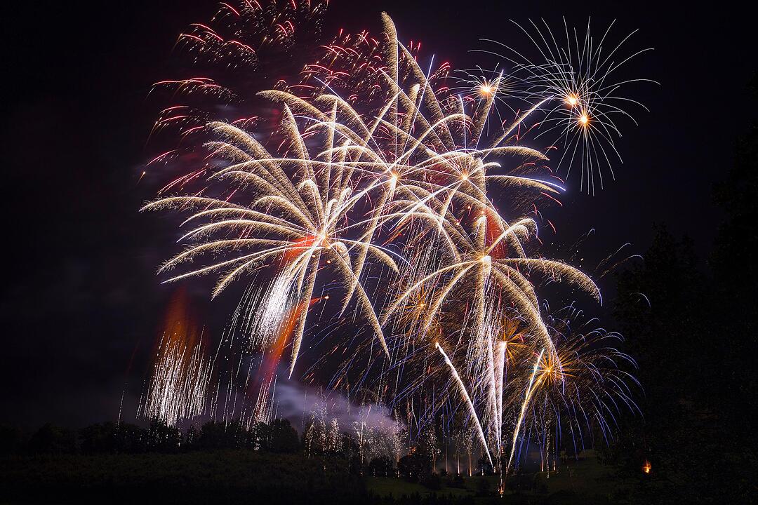 Brillantfeuerwerk zum Kronacher Freischießen