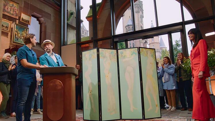 Der Paravent der K&uuml;nstlerin Leonor Fini beeindruckte.