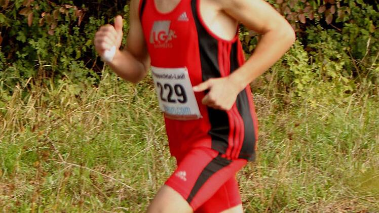 Sieger Kevin Karrer lief ein einsames Rennen.