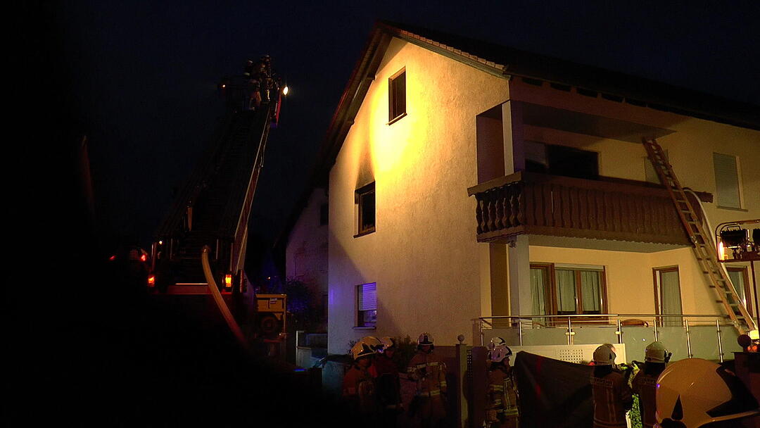 Haßfurt: Zwei Menschen sterben bei Brand