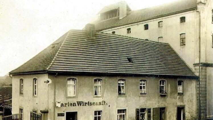 Ein Foto der alten Brauereiwirtschaft.Archiv Alfred Saam.