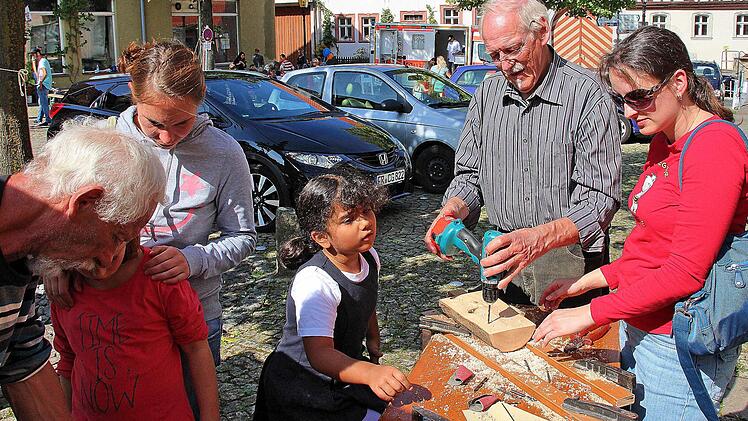 Kinderfest auf dem Anger.Foto: Dieter Britz