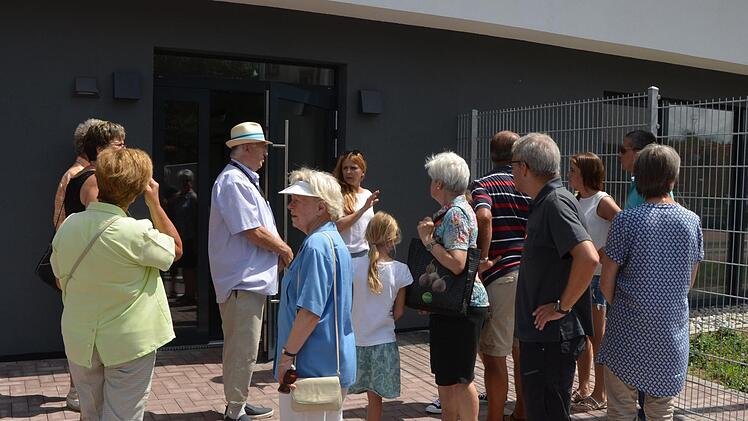 Eindrücke vom Tag der offenen Tür im neuen Domizil der Bad Kissinger Stadtwerke.  Foto: Peter Rauch