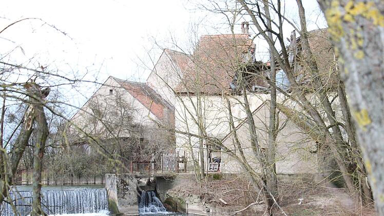 Ein  wohl hoffnungsloser Fall ist die Medbacher Mühle bei Höchstadt. Hier verhinderte  einst  der Denkmalschutz eine Nutzung. Schon länger besteht Abrissgenehmigung. Foto: Christian Bauriedel