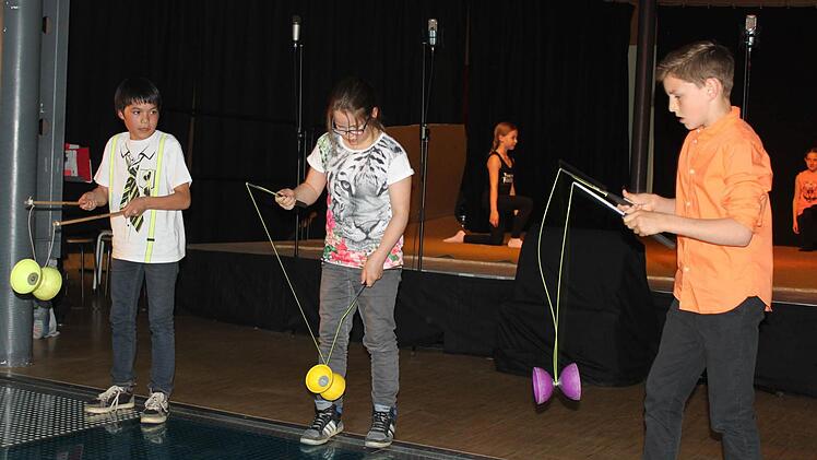 Impession vom bunten Abend an der RS I. Foto: Veronika Schadeck