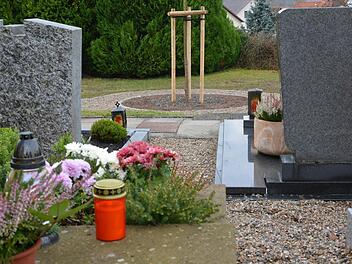 Unter anderem auf dem Friedhof in Bad Bocklet ist ab dem 1.1.2017 eine erdnahe Bestattung möglich. Mit dem Erlass einer neuen Friedhofssatzung stellte der Marktgemeinderat in seiner jüngsten Sitzung hierfür die Weichen. Foto: Björn Hein