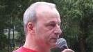 Herbert Erhardt trocken am Mikro