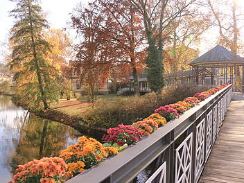 Im Kurpark von Bad Kissingen