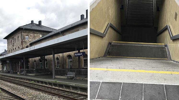 Kulmbach: Wird der Bahnhof endlich barrierefrei? Stadt startet neuen Anlauf