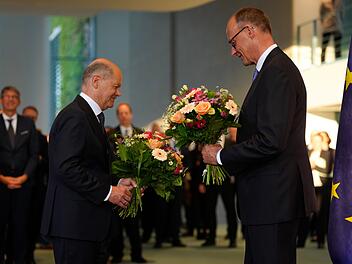 Olaf Scholz und Friedrich Merz