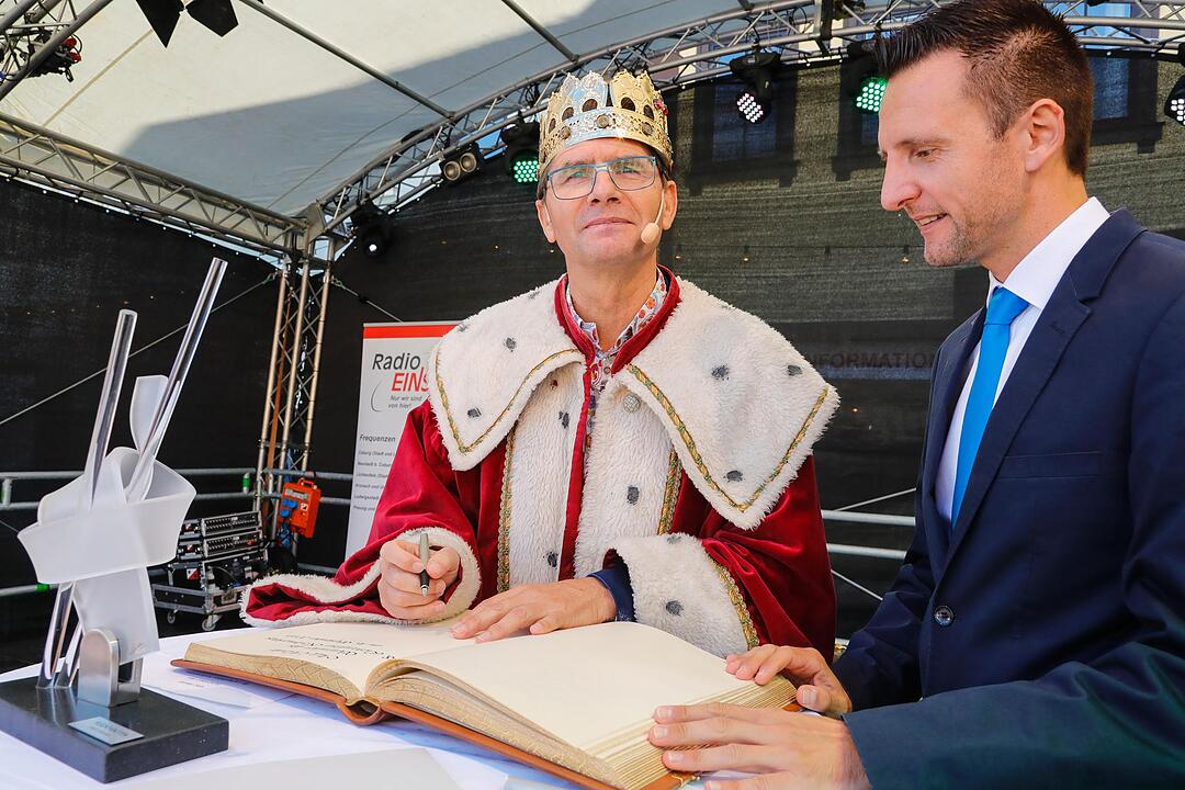 Korbmarkt in Lichtenfels am Samstag