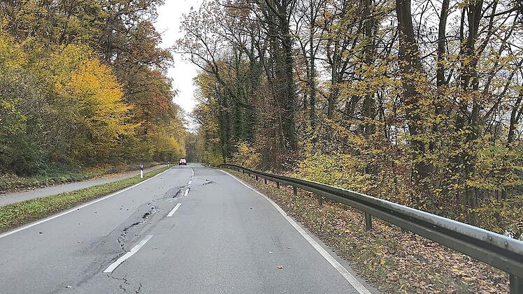 Bamberg: Teilsperrung zwischen Bug und Pettstadt wegen "erheblicher Straßenschäden"