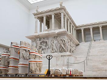Baustelle im Pergamonmuseum