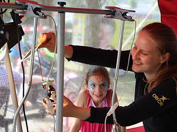 Tüfteln war in der Solarwerkstatt angesagt  Foto: Ulrich Künzel