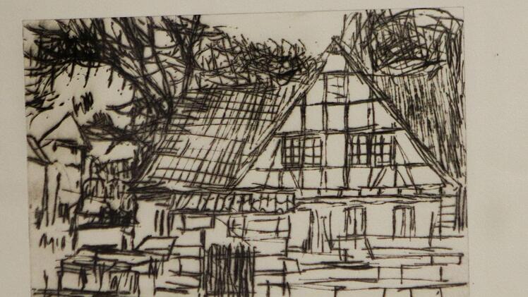 In seiner Werkstattgalerie in Untersiemau zeigt Robert Reiter eine neue Ausstellung. Die Schau unter dem Titel "Europa entdecken" wird am 6. Oktober eröffnet.FotoJochen Berger