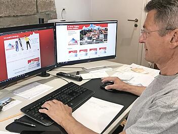 Dietrich Denzner (im Bild) und Michaela Weiß haben die Plattform ausgearbeitet. Foto: Aktionsgemeinschaft Kronach