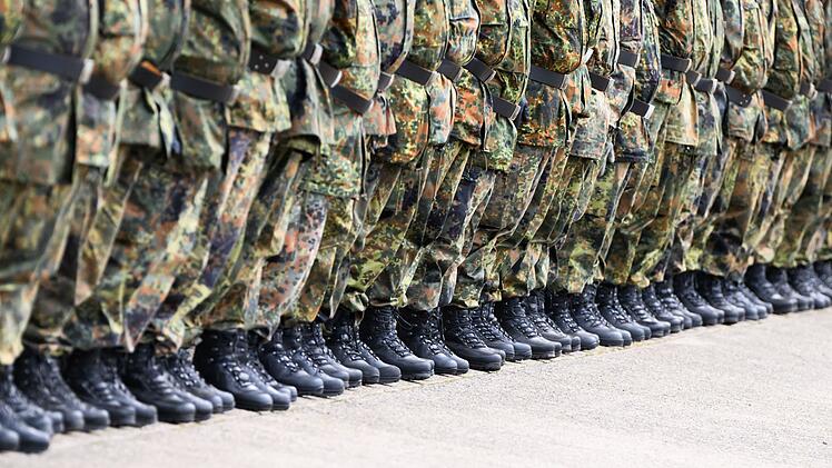 Soldaten beim Appell