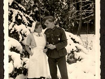 Erhard Kaasche und Resi 1943