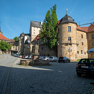 Beeindruckende Schlossanlage