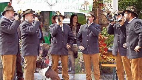 Die Fürst-Bless-Bläsergruppe aus Bad Staffelstein erfreute.