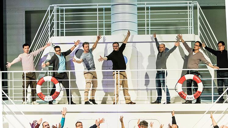 "Anything Goes": Proben-Impressionen am Landestheater CoburgFoto: Jochen Berger