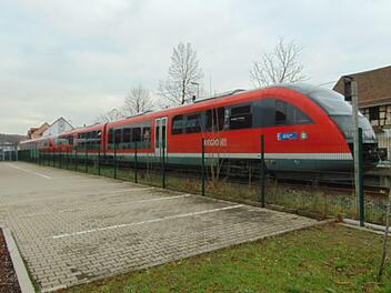 Die Gräfenbergbahn in Igensdorf Foto: Petra Malbrich