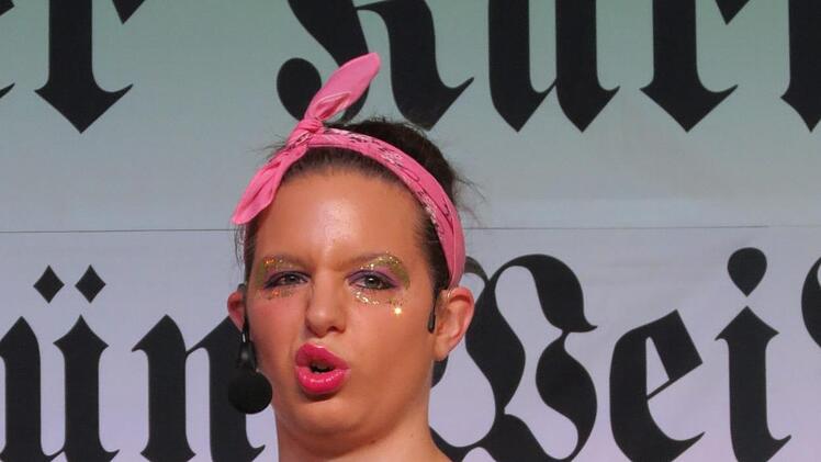 Melissa Laudensack als "Tussi on Tour"Foto: Doris Bauer