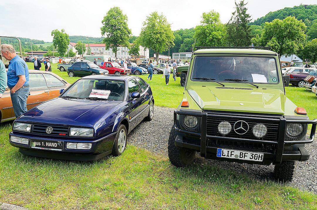 Es gab viele Oldtimer zu bestaunen!