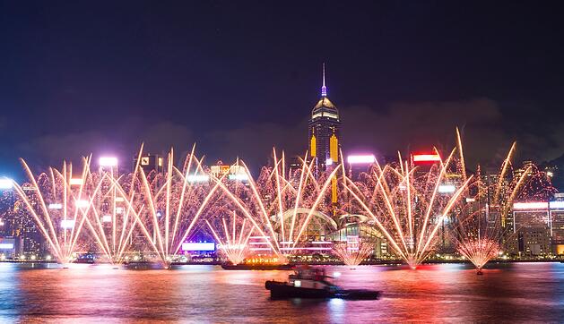 Nationalfeiertag in Hongkong
