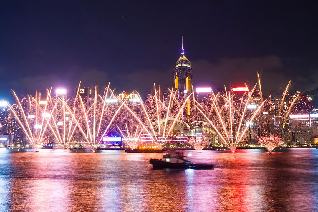 Nationalfeiertag in Hongkong