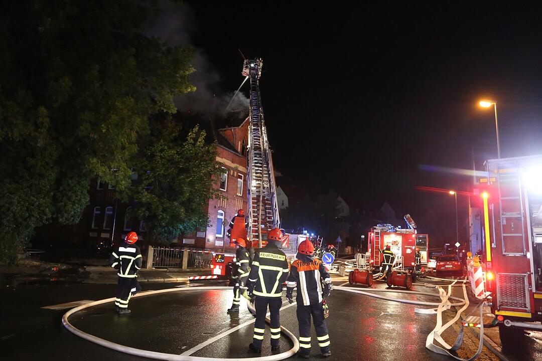 Coburg: Rettungseinsatz nach Brand in Mehrfamilienhaus