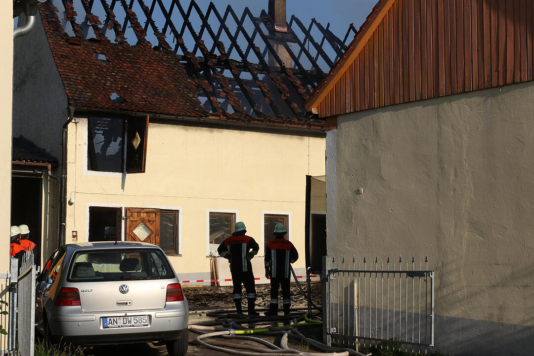 Weidenbach: Scheune gerät in Brand – hoher Schaden