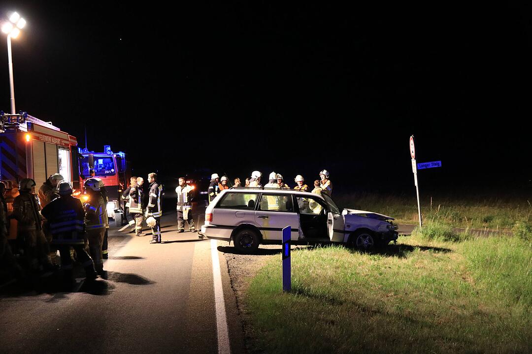 Unfall bei Königsberg: Frau verletzt