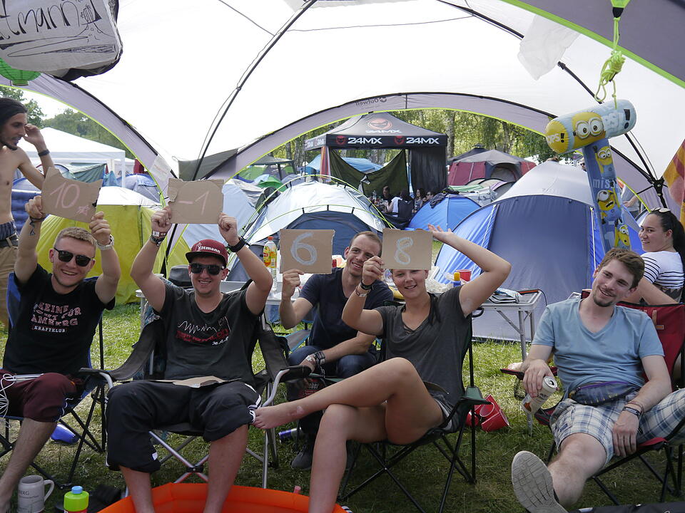 Die verrücktesten Rock im Park-Besucher am Festival-Samstag