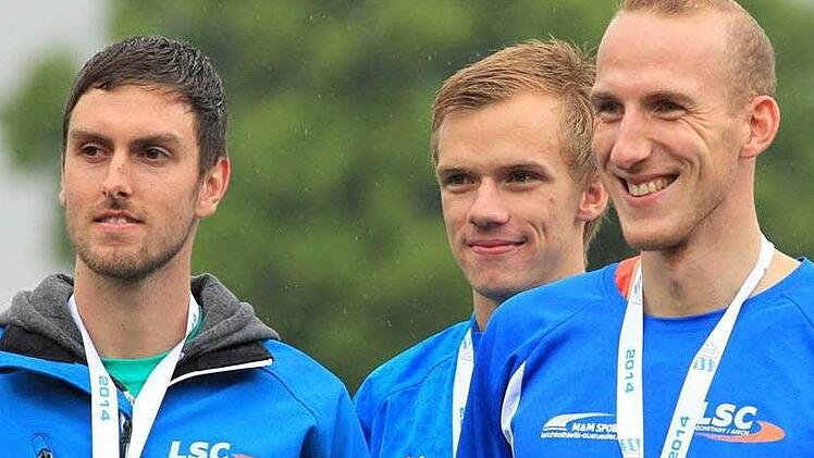 Zacharias Wedel, Martin Grau und Florian Lang (von links) Foto: Theo Kiefner